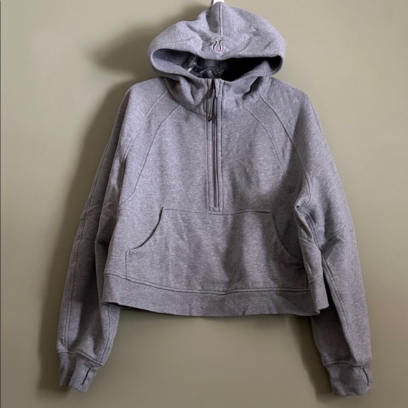 lululemon athletica Heather Gray Women's Hoodie - Picture 1 of 10